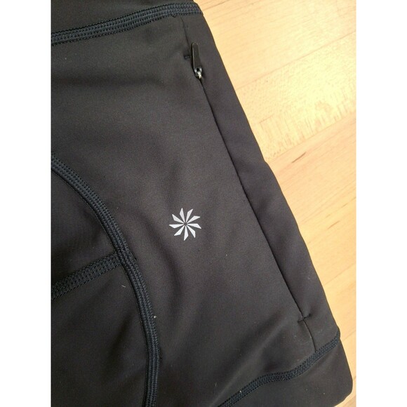Athleta Ultimate Run 7/8 Tight Leggings Women's Extra Small XS Black - EUC - Picture 8 of 8